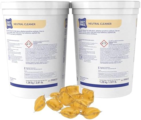 Diversey 990653 Easy Paks Neutral Cleaner 90-Paks Pack of 2