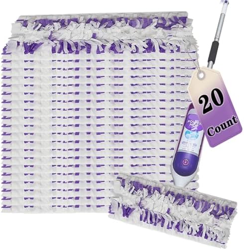 20 Count Disposable Mopping Pad Refills for PowerMop