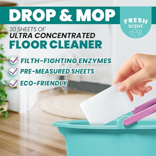 Uncle Todds Ultra Concentrated Floor Cleaner Sheets 1