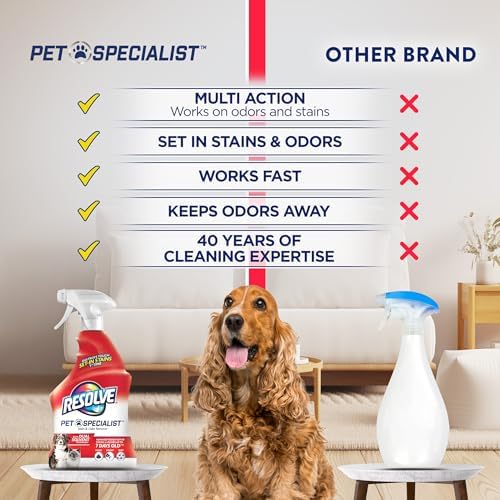 Resolve Pet Specialist Stain Odor Remover 22Fl Oz