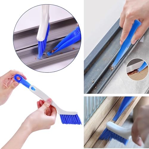 Lazzineer 12Pcs Cleaning Brush Set with Scraper 1