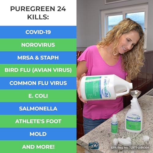 PureGreen24 Value Pack Disinfectant Sprays