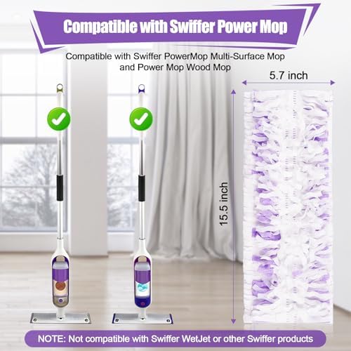 32 Count Swiffer Power Mop Refill Pads 14-Layer Thickened