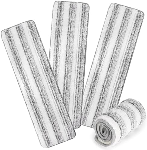 3 Pack Microfiber Mop Pads for Bona 18 Inch Mop