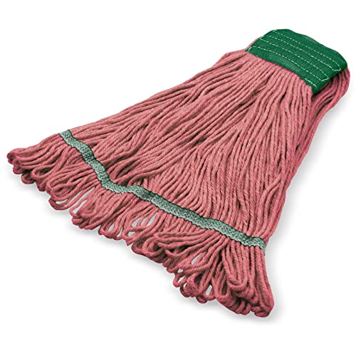 Sparta Flo-Pac Cotton Mop Head Loop-Ended 5 Green Band Medium 1
