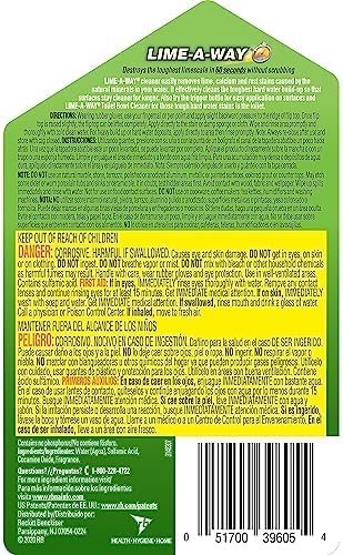 LIME-A-WAY 87000CT 28oz Lime Rust Remover Bottle