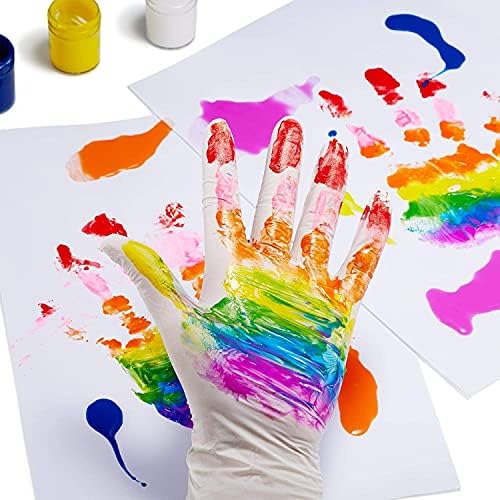 Kids Nitrile Gloves 100 PCS - Latex Free for Crafting Cooking