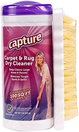 Capture Carpet Rug Dry Cleaner Powder for Pets - 1 lb