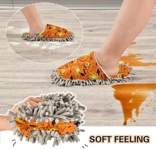 Burbuja Spooky Halloween Cleaning Slippers for Home and Kitchen