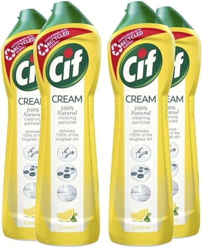 Cif Cream Lemon 500Ml Pack of 4