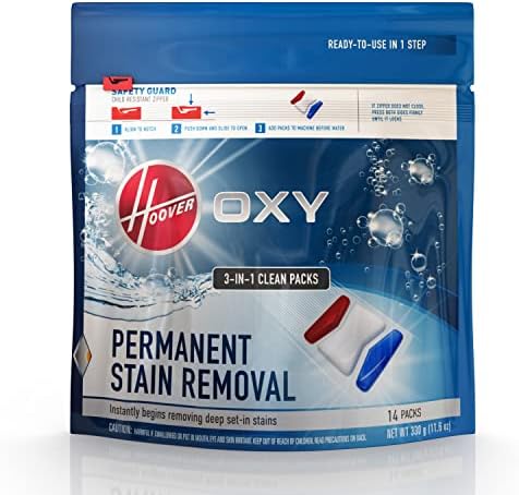 Hoover Oxy Permanent Stain Remover Carpet Cleaner Solution - 10 Pack