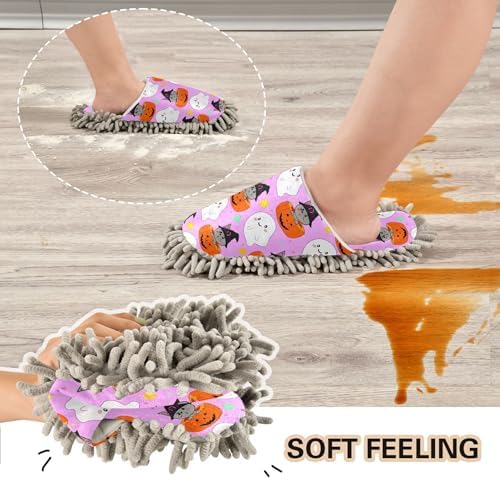 Burbuja Boo Animal Mop Slippers for Women Men