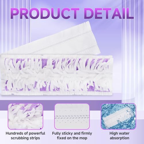WENGROU Power Mop Refills Pads 30 Count 1