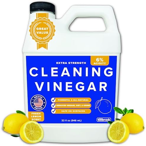 Tillbrook Cleaning Vinegar - 32 oz Extra Strength 6 Acidity