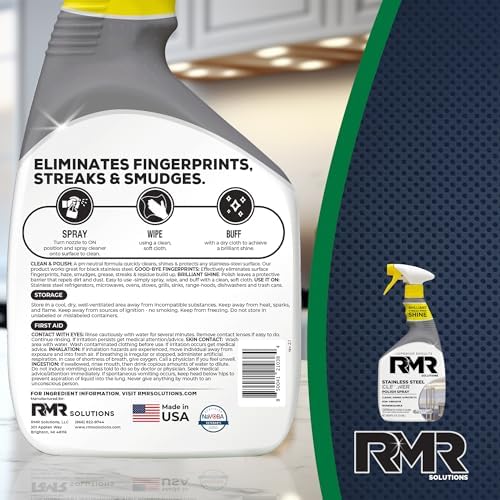 RMR Stainless Steel Cleaner and Polish 30 Ounce