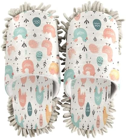 Bulletgxll Mop Slippers for Floor Cleaning