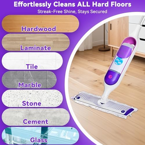 30 Pack Guettsy Power Mop Pads Refills - Heavy-Duty Multi-Surface Wood Floor Cleaning