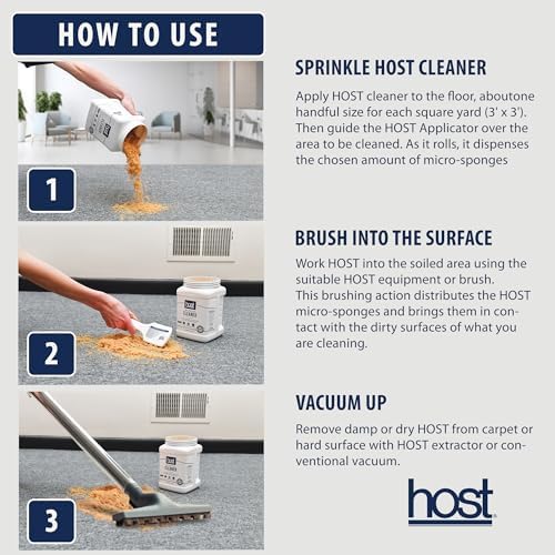 HOST Dry Extraction Cleaner - Natural Non-Toxic Floor Cleaner