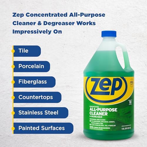 Zep All-Purpose Cleaner 128 oz Pack of 2 - Grease Grime Remover