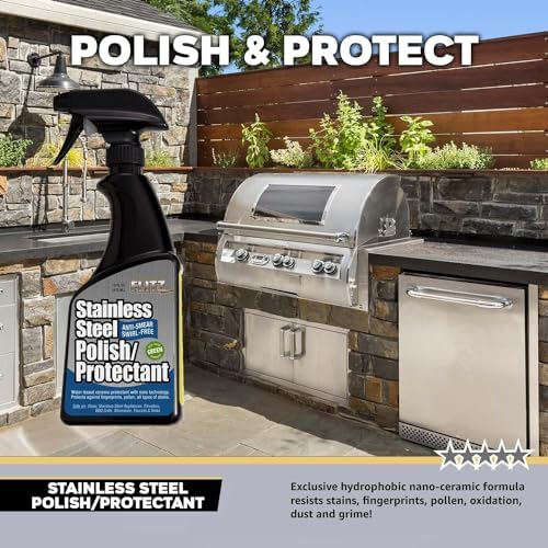 Flitz Stainless Steel Polish Protectant - 16oz USA Made