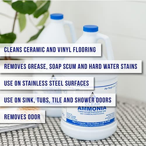 CPDI Clear Ammonia Cleaner 2 Gallon Multi-Surface
