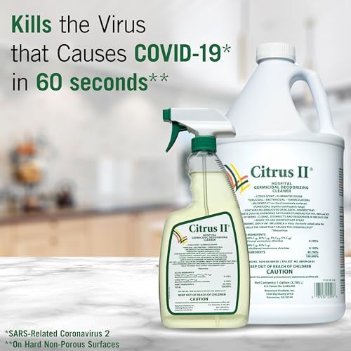 Citrus II Hospital Deodorizing Cleaner 1 Gallon Refill