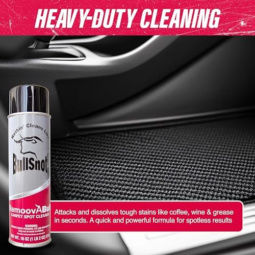 BullSnot RemoovABull Stain Remover for Carpets and Upholstery