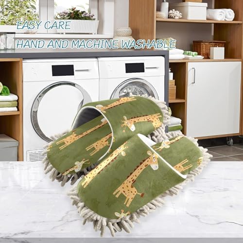 Zhirexin Cute Ice Cream Cleaning Slippers