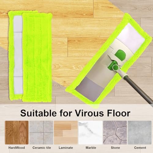 8 Pack Microfiber Mop Pads for 3M Scotch-Brite M-005 Replacements