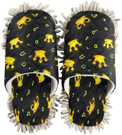 Zhirexin Cartoon Crown Cleaning Slippers 1