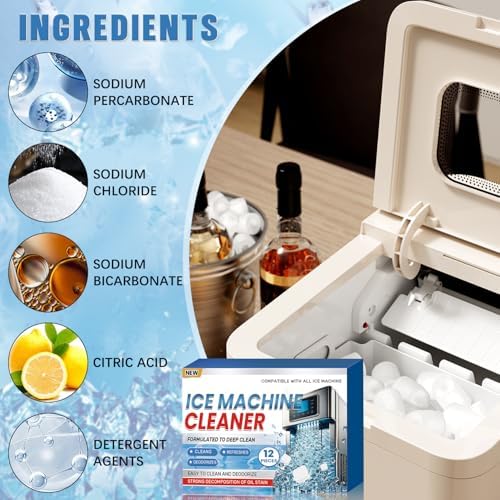 EHENiZ Ice Machine Cleaner Descaler Tablets