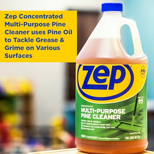 Zep Concentrated Pine Cleaner 128 oz Case of 4 1