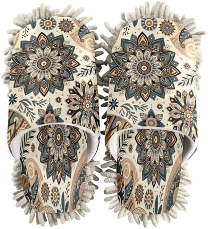 Zhirexin Mandala Pattern Cleaning Slippers 1