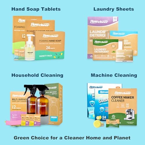 Flowcheer Multi-Surface Cleaner Refills - 12 Pack Lavender Scent