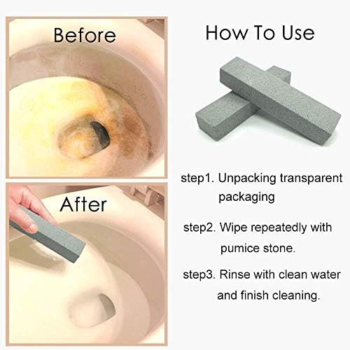 MARYTON Pumice Stone Set for Toilet Cleaning
