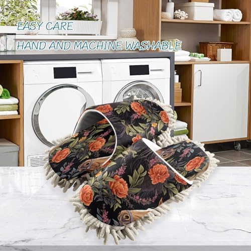 Zhirexin Microfiber Mop Slippers for Home Cleaning 1