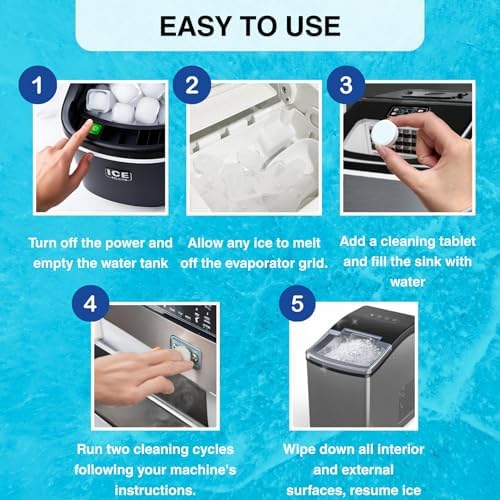 Flowcheer Ice Maker Cleaner Tablets 24 Count