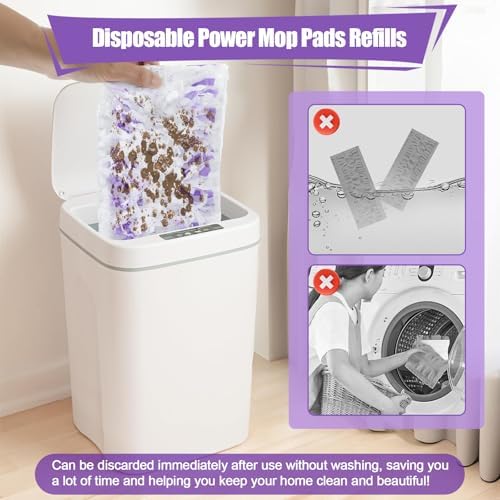 32 Count Swiffer Power Mop Refill Pads 14-Layer Thickened