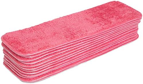 Arkwright Spray Mop Pads - Pack of 12 18 in Red
