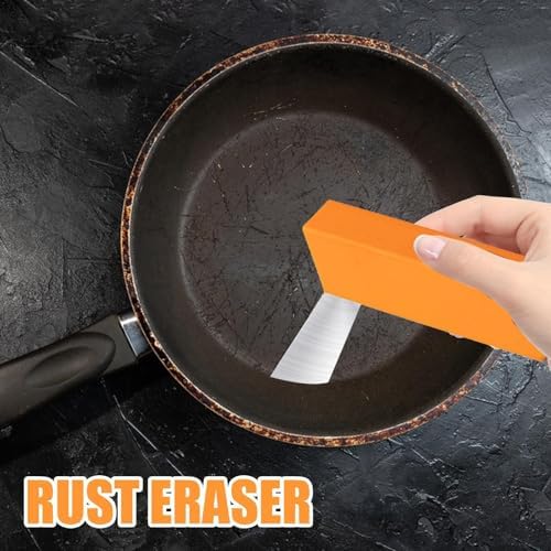 Metal Rust Eraser - Durable Rubber Cleaner for Stains and Dirt