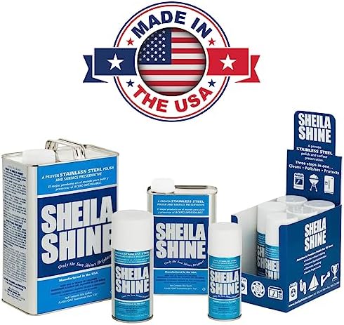 Sheila Shine 2 Pack 10 Oz Stainless Steel Cleaner and Polish Spray