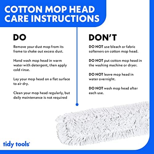 Tidy Tools 24 Inch Dust Mop for Hardwood Floors