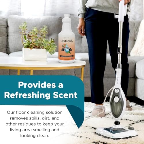 Steam Go Demineralized Water - 32 oz PVC-Free Multi-Surface Cleaner