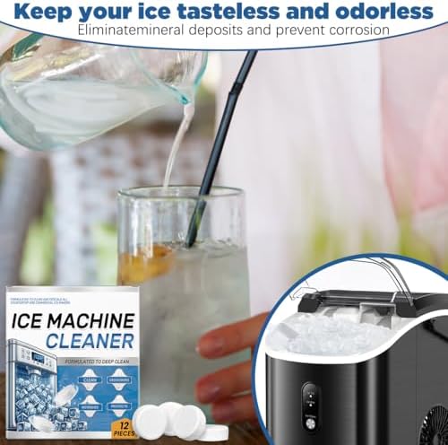 YIVANNUO Ice Machine Descaler - 24 Tablets 1 Year Supply