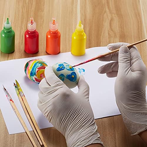 Kids Nitrile Gloves 100 PCS - Latex Free for Crafting Cooking