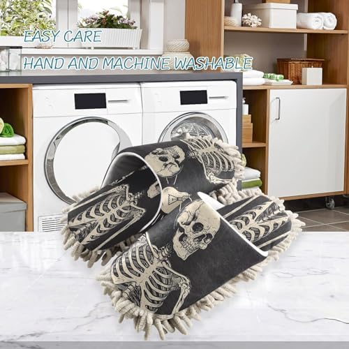 Zhirexin Cleaning Slippers with Microfiber Mop
