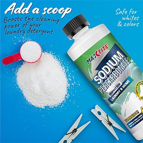 MAXTITE Sodium Percarbonate 2 Lbs - 100 Pure Multi-Use Cleaner