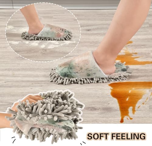 Zhirexin Comfortable Cleaning Slippers for House Floor