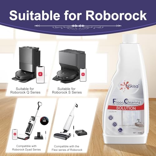 Nukisa Sweet Orange Scent Floor Cleaner for Roborock Tineco
