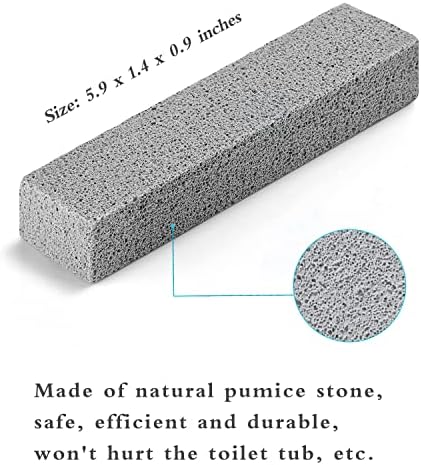 12-Pack Pumice Stones for Toilet Kitchen Cleaning